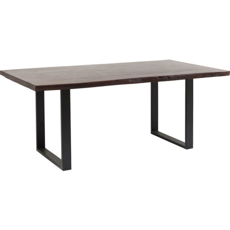 Table Black Nature Walnut 180x90cm